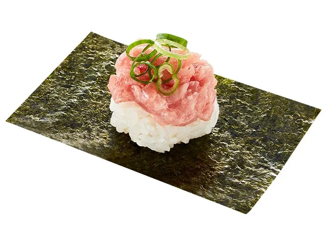 プレミアムねぎとろ包み～みなみ鮪使用～ 一貫110円（税込）