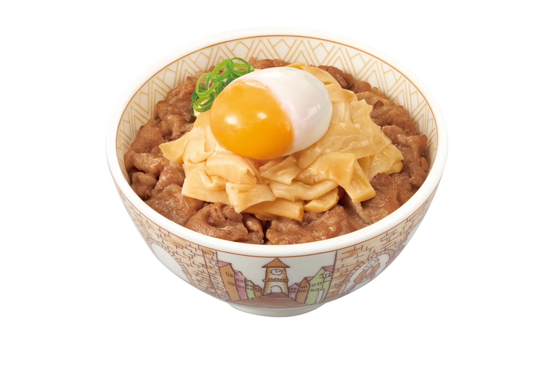 おんたま旨だしたけのこ牛丼