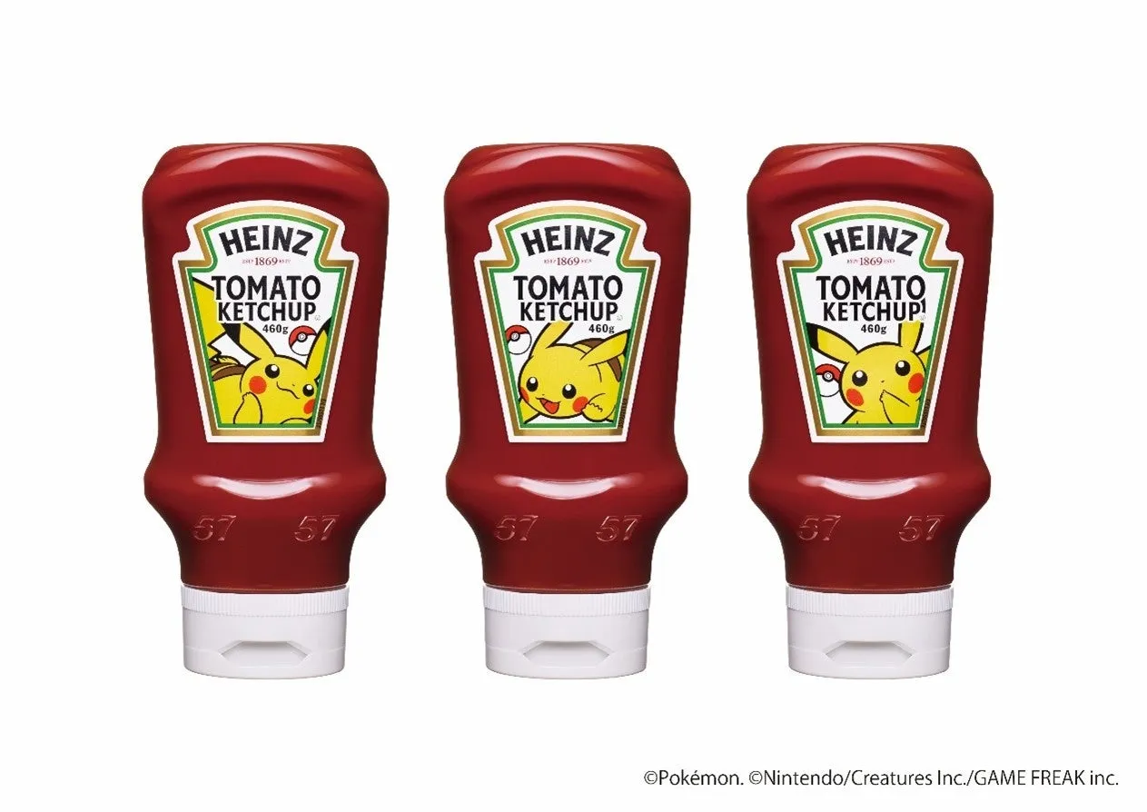 ハインツ×ピカチュウ逆さボトルケチャップ