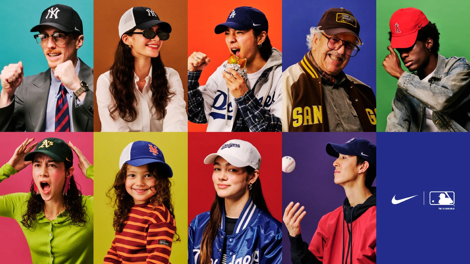 ファナティクス・ジャパン合同会社のNIKE MLBヘッドウェアコレクションイメージ