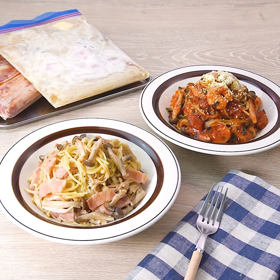 レンジで簡単！冷凍辛みそラーメン