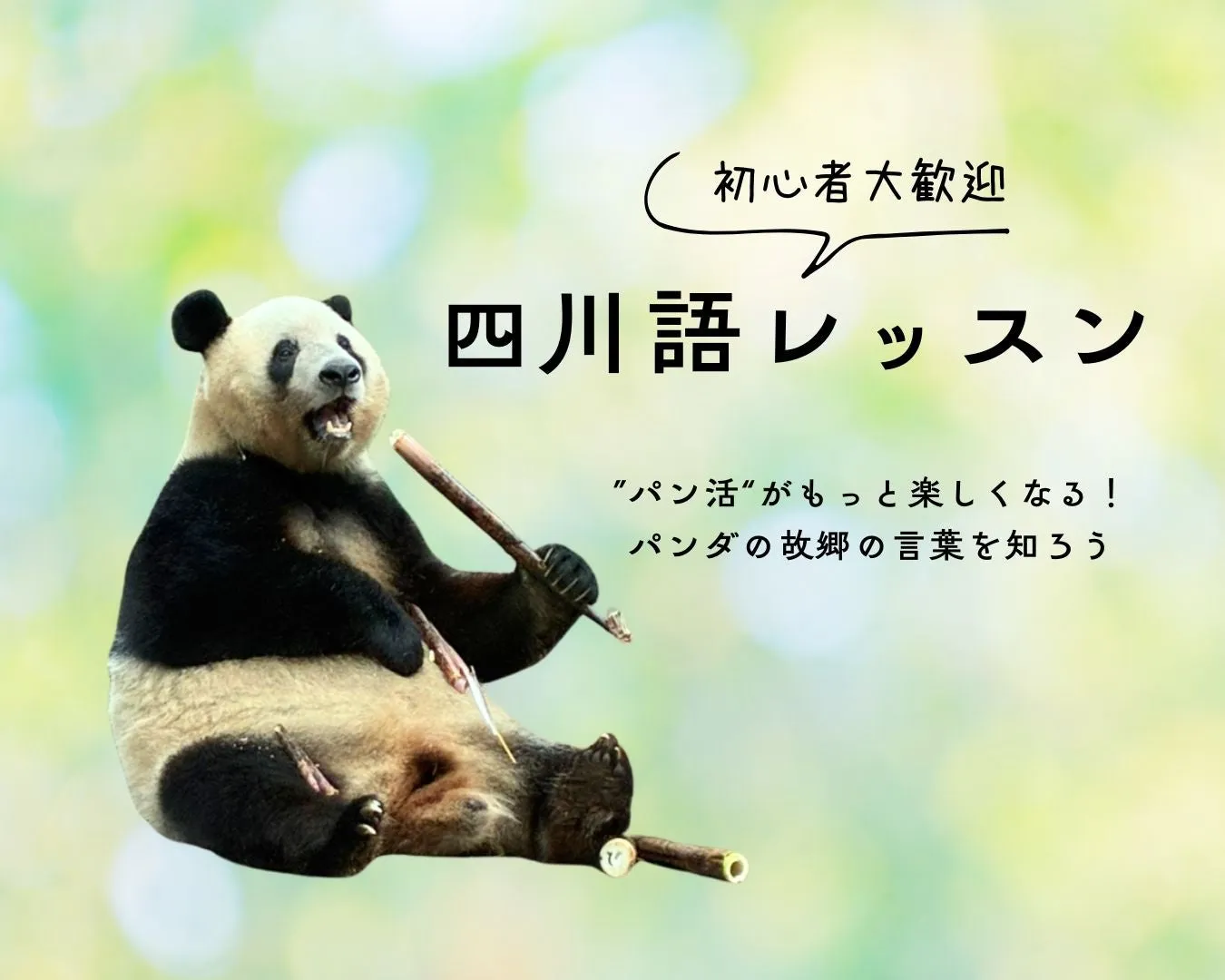 シャンシャンの住む四川の言葉、四川語入門レッスンワークショップの様子