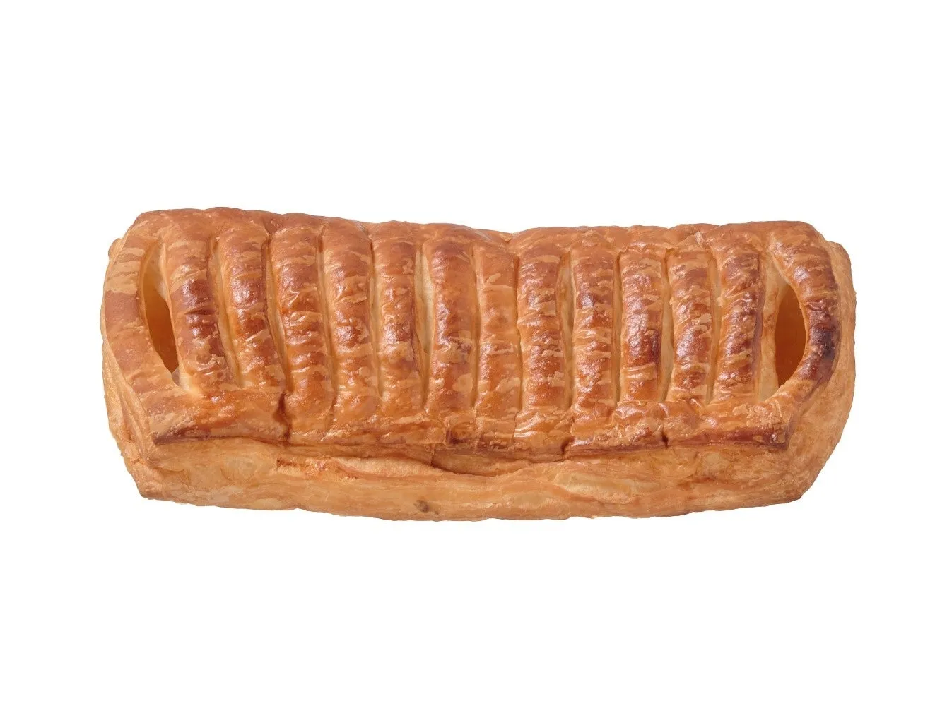 ずっしりデニッシュりんごの断面