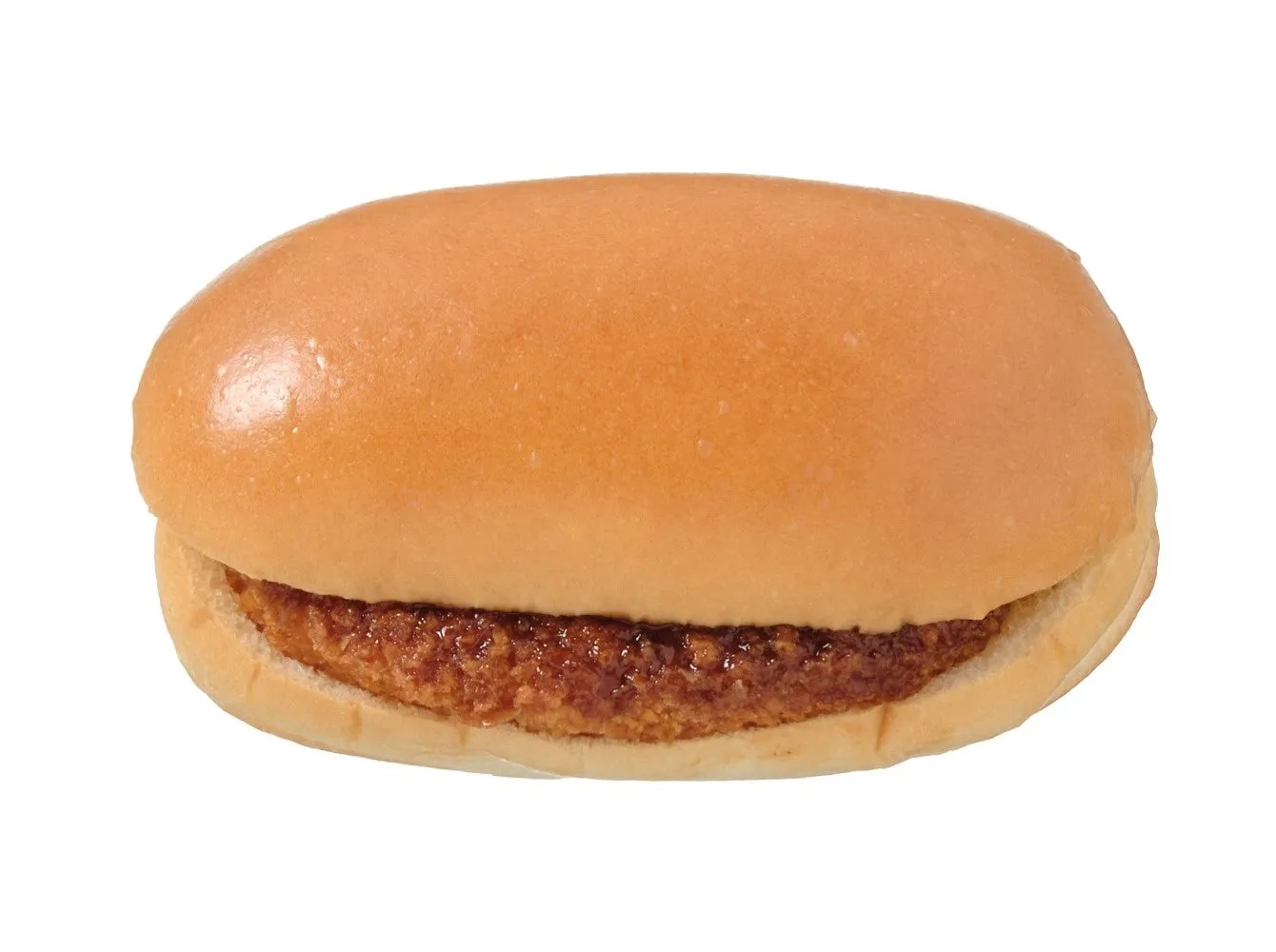 クロワッサン ソーセージミートソースのアップ