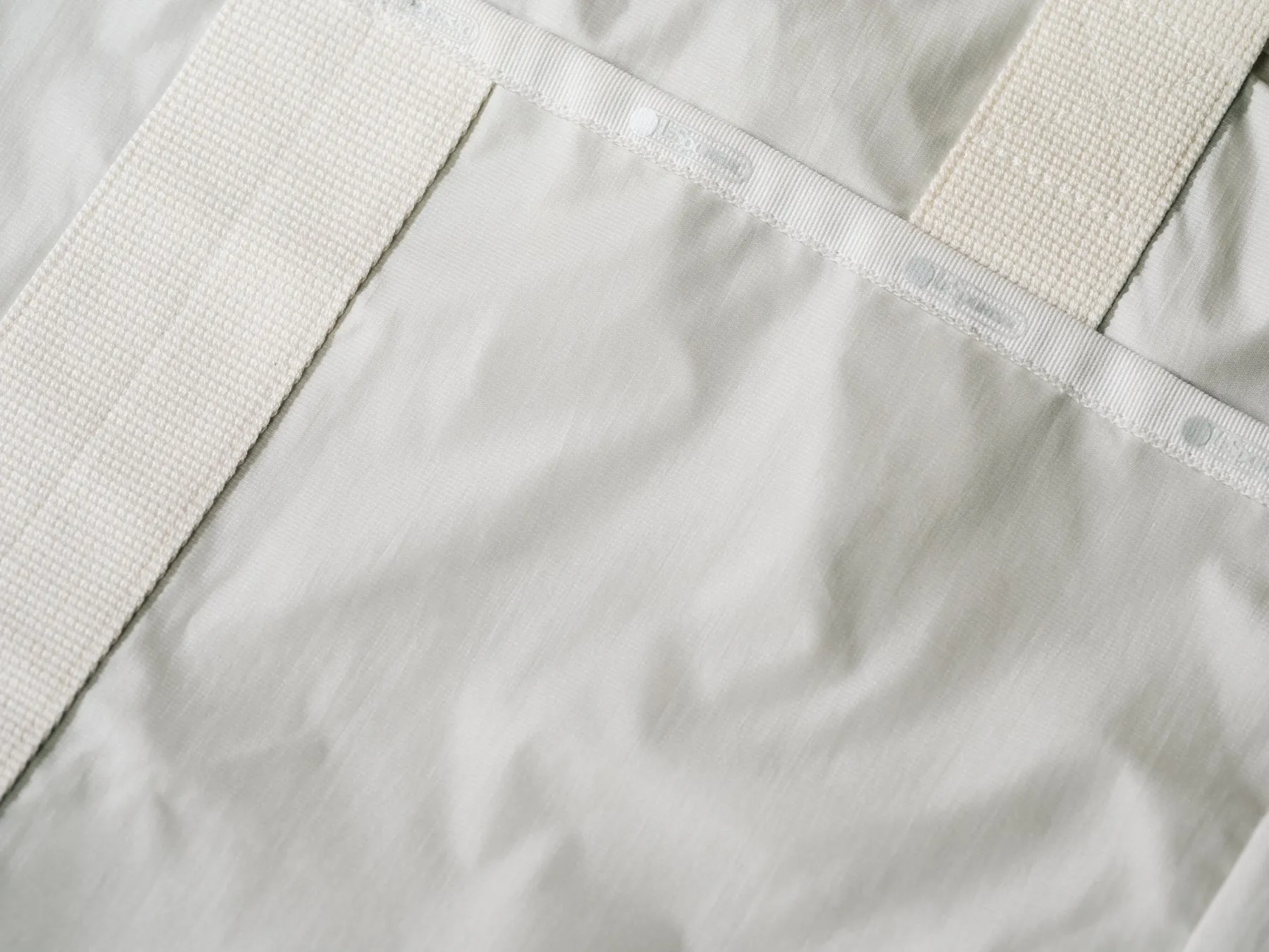 日本製マイクロリップストップナイロン生地のバッグ