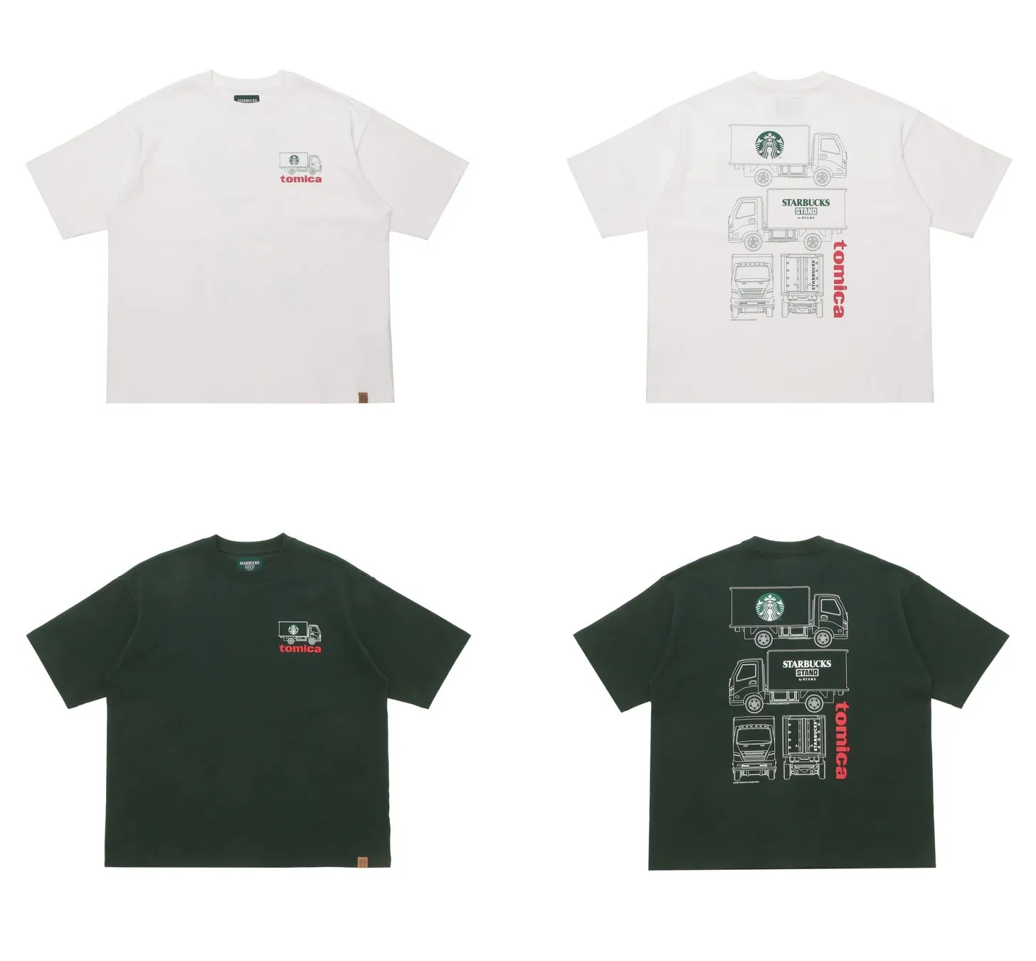 トミカ トラックプリントTシャツ A