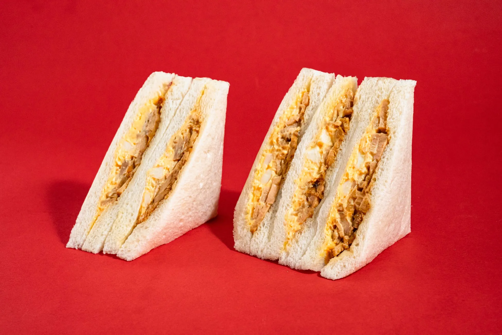 テリヤキチキンとたまごのサンド