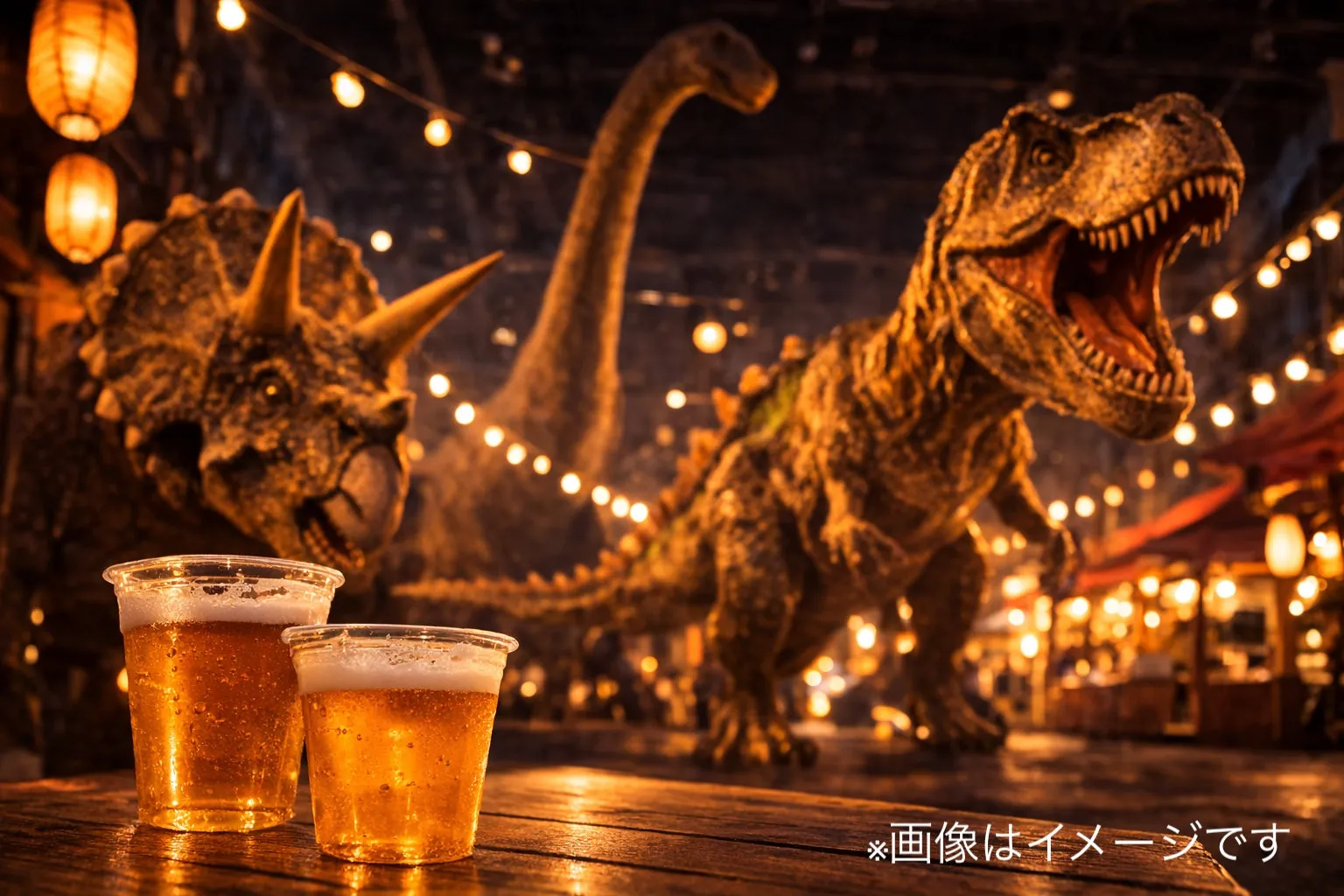 ジュラシックナイトの告知画像