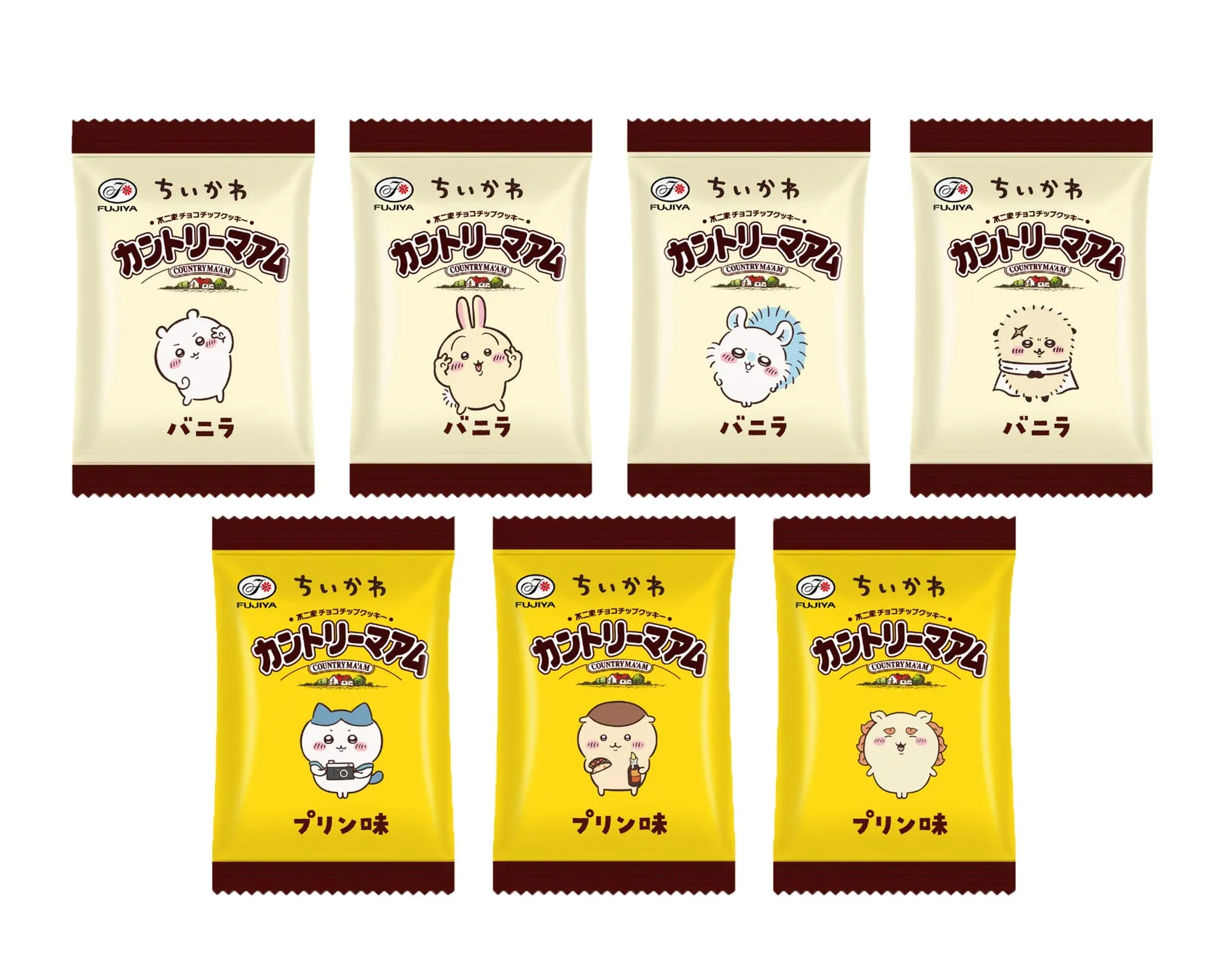 「アニメちいかわカントリーマアム」バニラ＆プリン味02