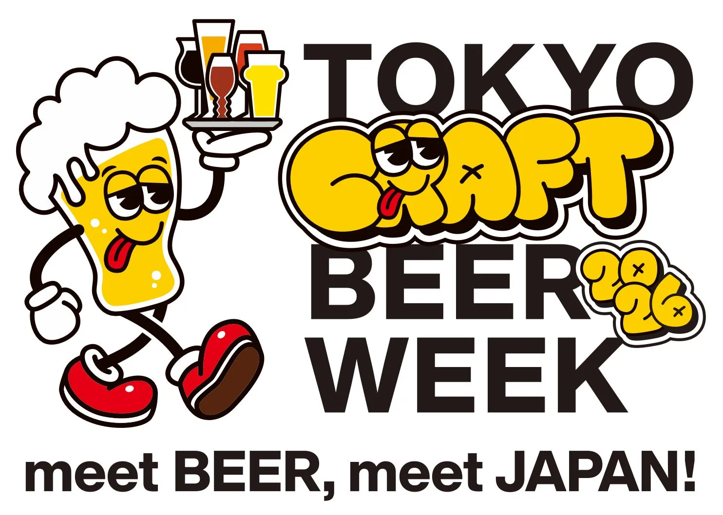 TOKYO CRAFT BEER WEEK 2026のメインビジュアル