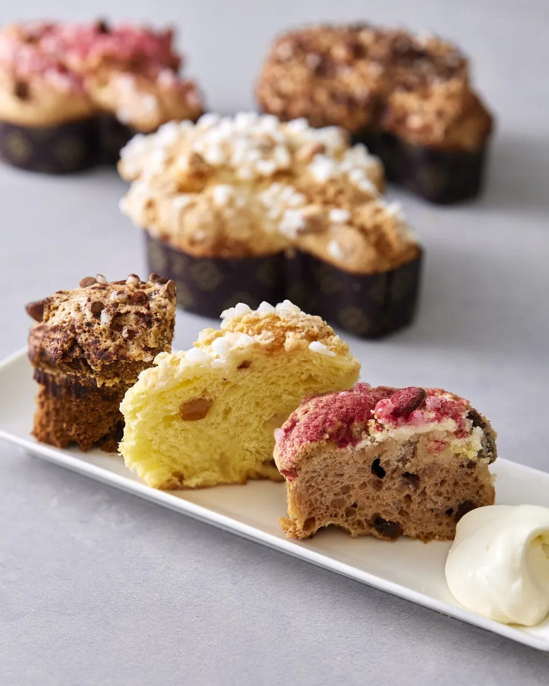 プリンチコロンバマーノ フライト ３つの味を一度に楽しめる食べ比べプレート