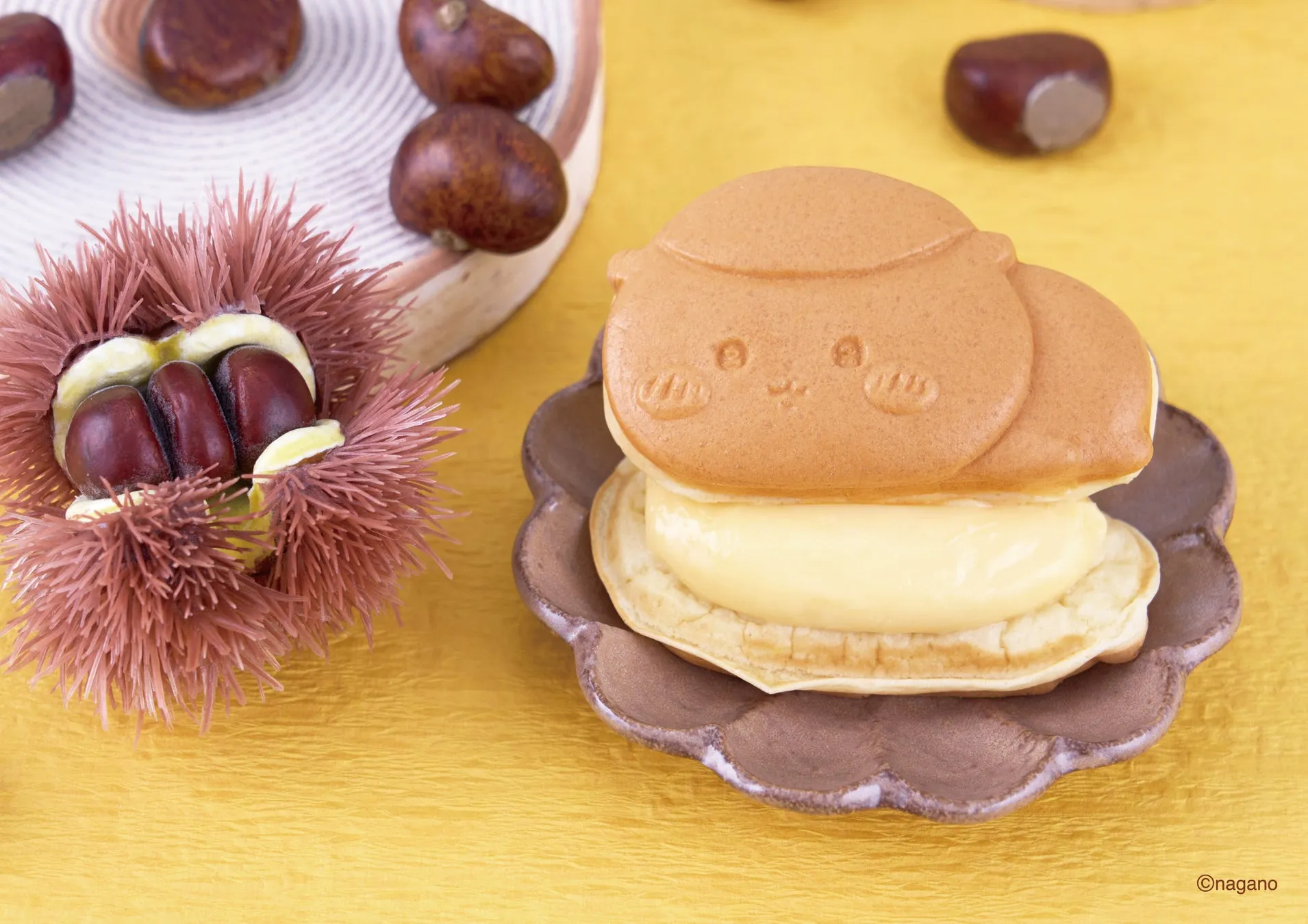 くりまんじゅう（マロンクリーム）ちいかわ焼きの新味