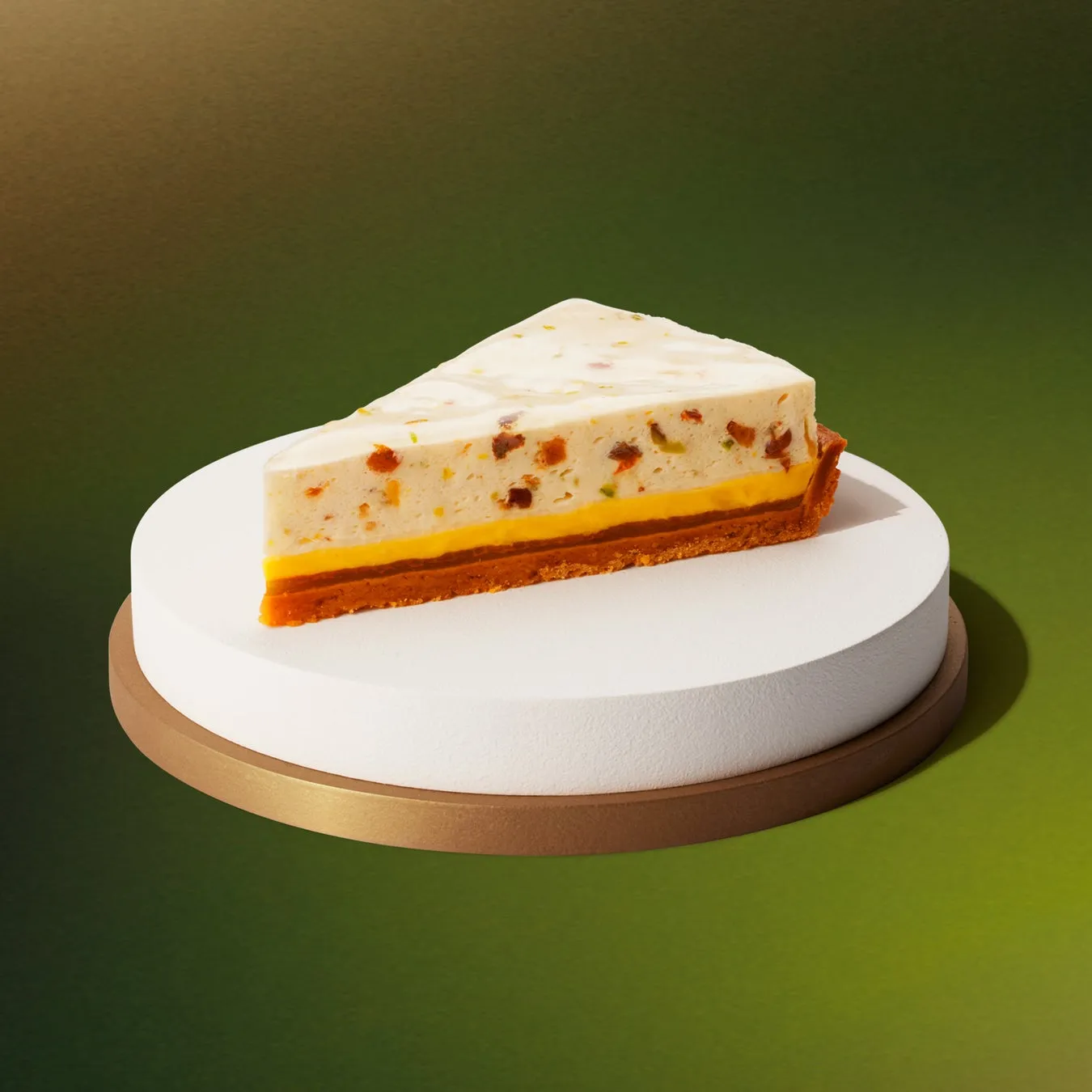 スターバックスのフルーツ入りチーズケーキ