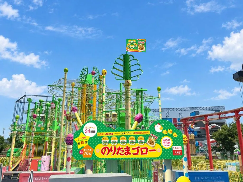 フェスの「のりたまグロー」アトラクション