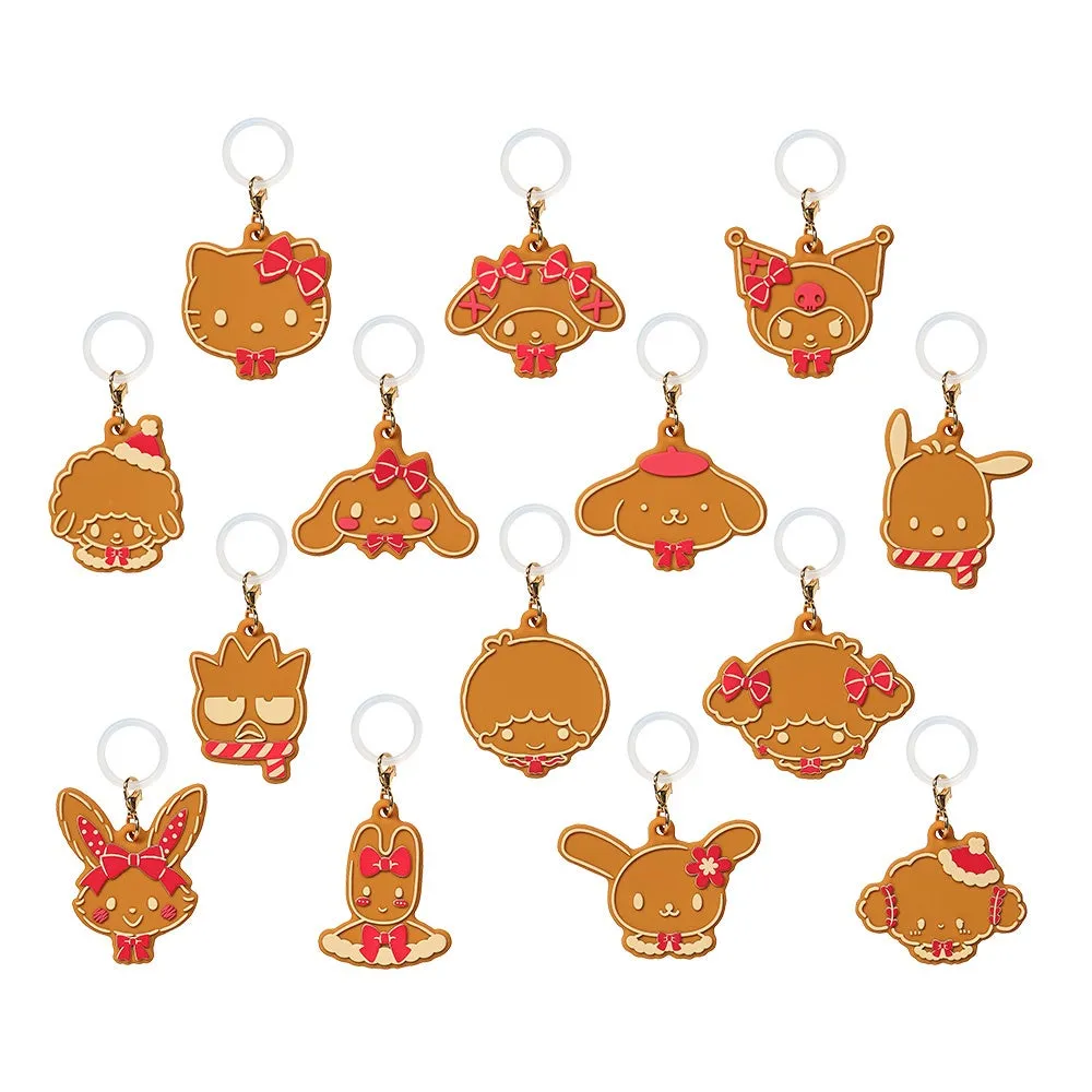 クリスマスデザインのハローキティキーチェーン