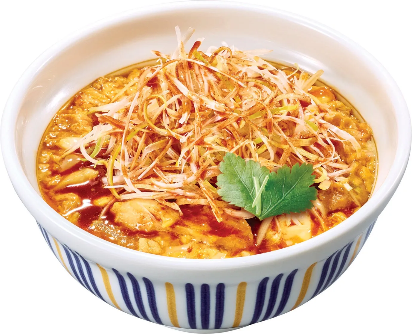 なか卯のシビ辛ねぎ麻辣親子丼