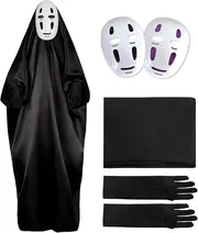 ハロウィンの仮装に、人気の「カオナシ」風コスプレ衣装