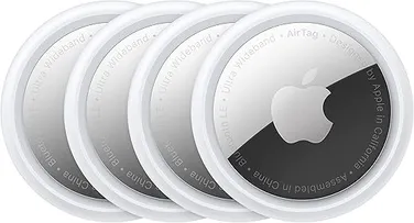 Apple AirTag 4個入り 大切なものに付けて位置情報を確認
