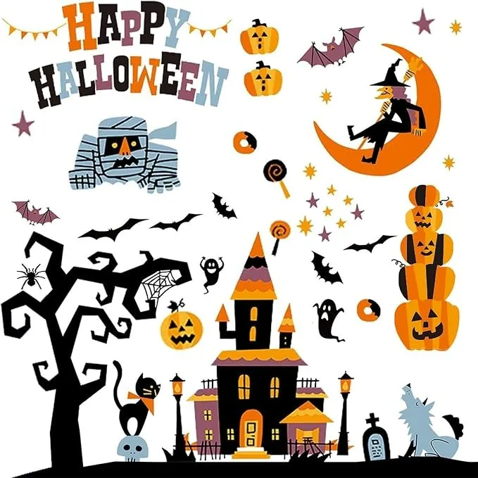 貼るだけでカンタン！ハロウィン気分