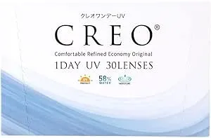UVカット機能付き1日使い捨てコンタクトレンズ30枚入り
