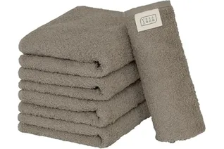 タオル研究所 [軽さの理由] #006 フェイスタオル ほうじ茶色 