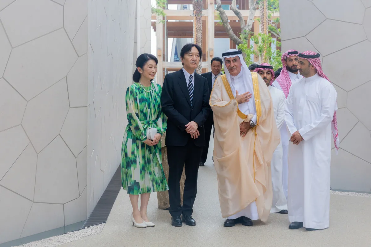 秋篠宮ご夫妻、万博「サウジアラビア館」ご視察の様子が公開　「重要な役割を浮き彫りに」