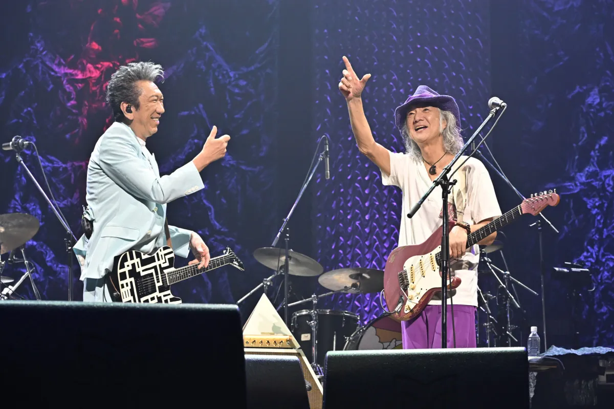 Char、70歳記念ライブに奥田民生・布袋寅泰が登場　親子コラボや涙のJLC再現も