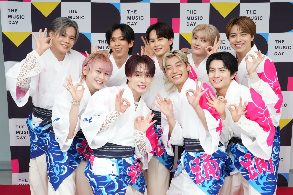 超特急、『THE MUSIC DAY』に“本気出して行くわ！”「盛り上げを届けたい」【THE MUSIC DAY】