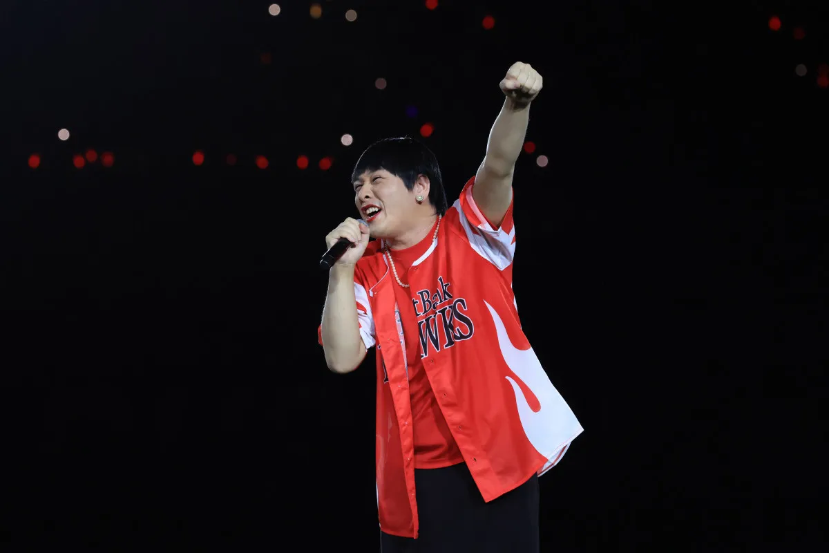 Mr.シャチホコ、初開催『鷹祭 SUMMER CHARGE』に登場　球場で和田アキ子のものまね披露「あの鐘を鳴らすのはホークスです！」