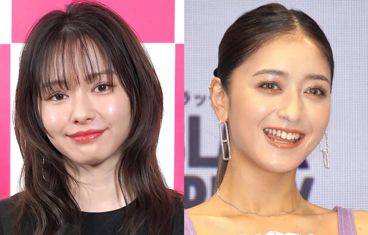 山本舞香＆みちょぱ、海辺でじゃれ合うオフショット「見事に黒ギャルと白ギャルだ」「2人とも素敵です」