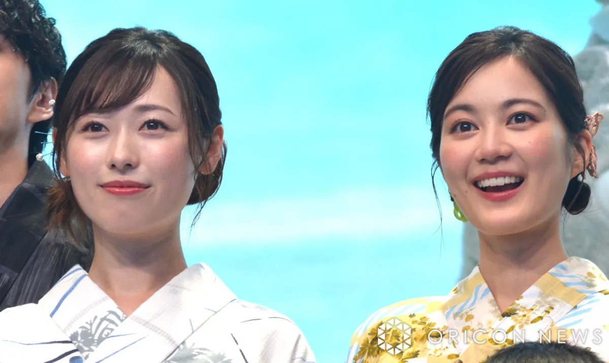 生田絵梨花、福原遥に「かわいい…」止まらず　清涼感あふれる浴衣姿も披露