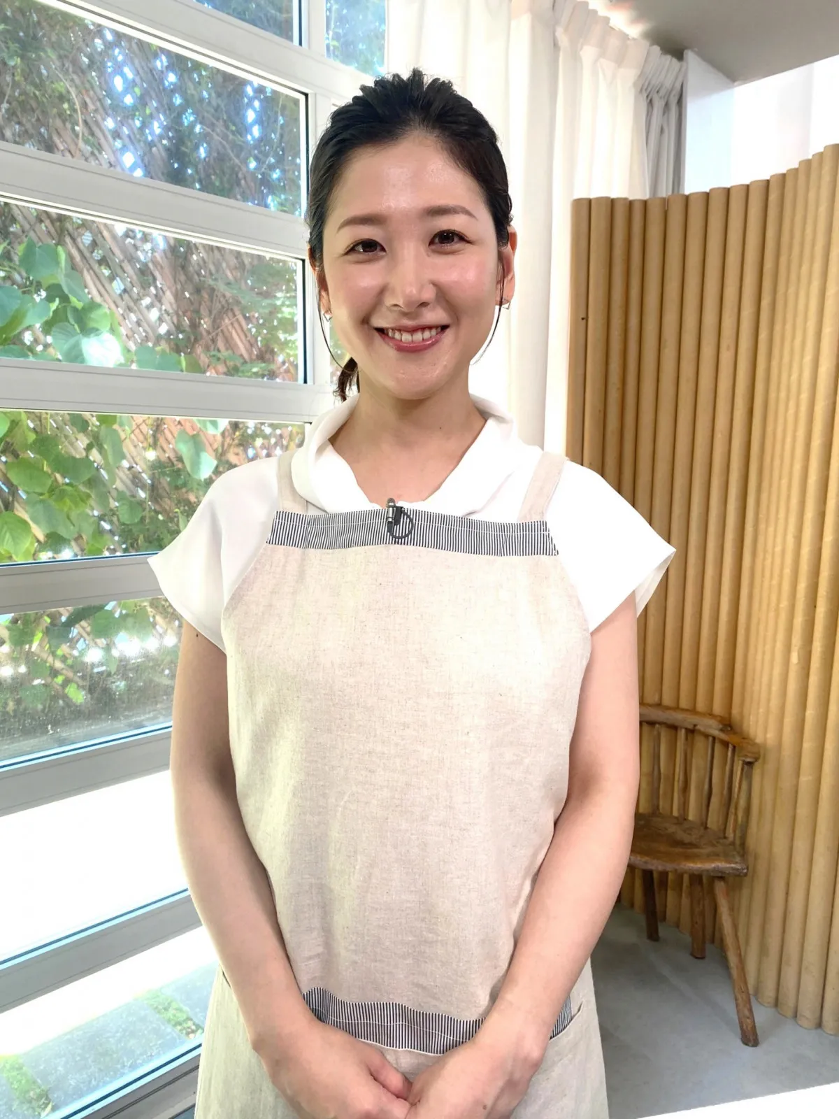 桑子真帆アナ、エプロン姿で味噌汁づくり「下準備はそれでいいの!?」…土井善晴流を学ぶ【コメントあり】