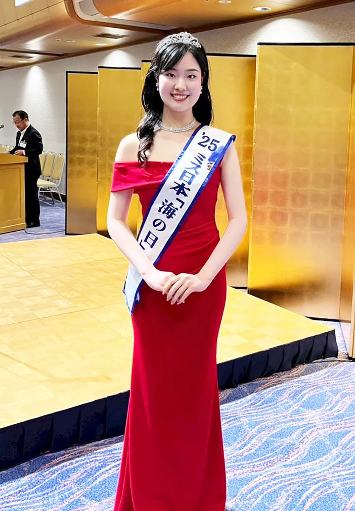 2025ミス日本「海の日」・高橋彩乃、日本の生命線を守る運輸業界OBOGに感謝「資源が乏しい日本で近代的な生活を続けられるのは運輸に関わる皆様のおかげ」