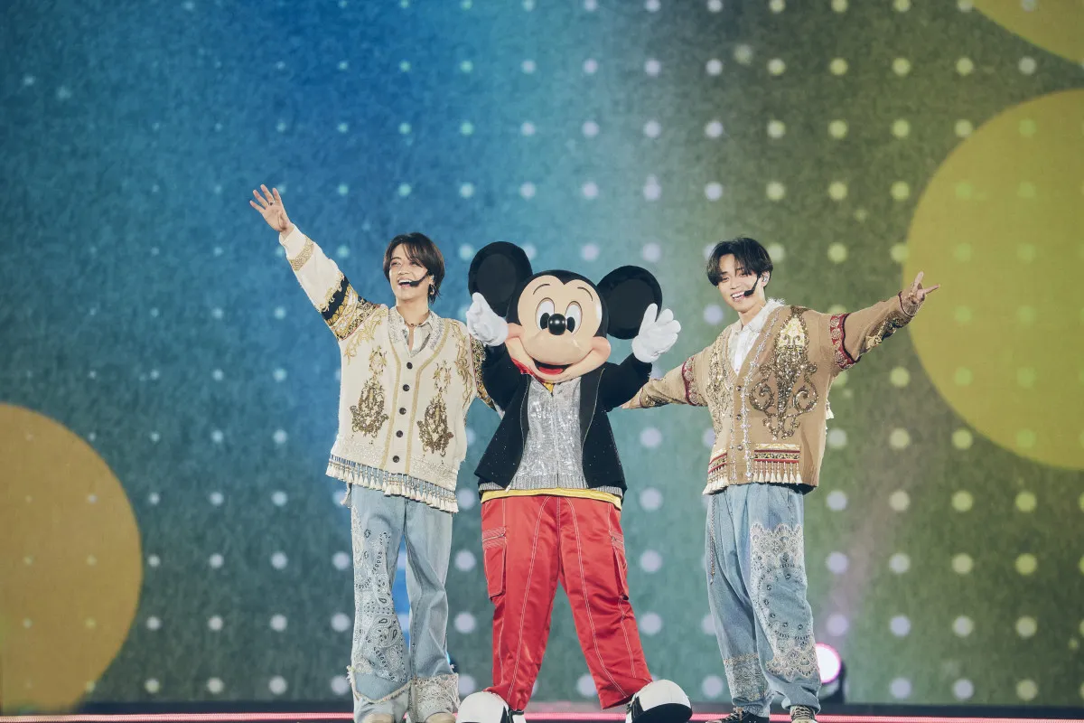 King ＆ Prince、2人で初の東京ドーム公演にミッキーがサプライズ登場　日本人アーティスト初の夢かなえる「魔法みたいな時間」