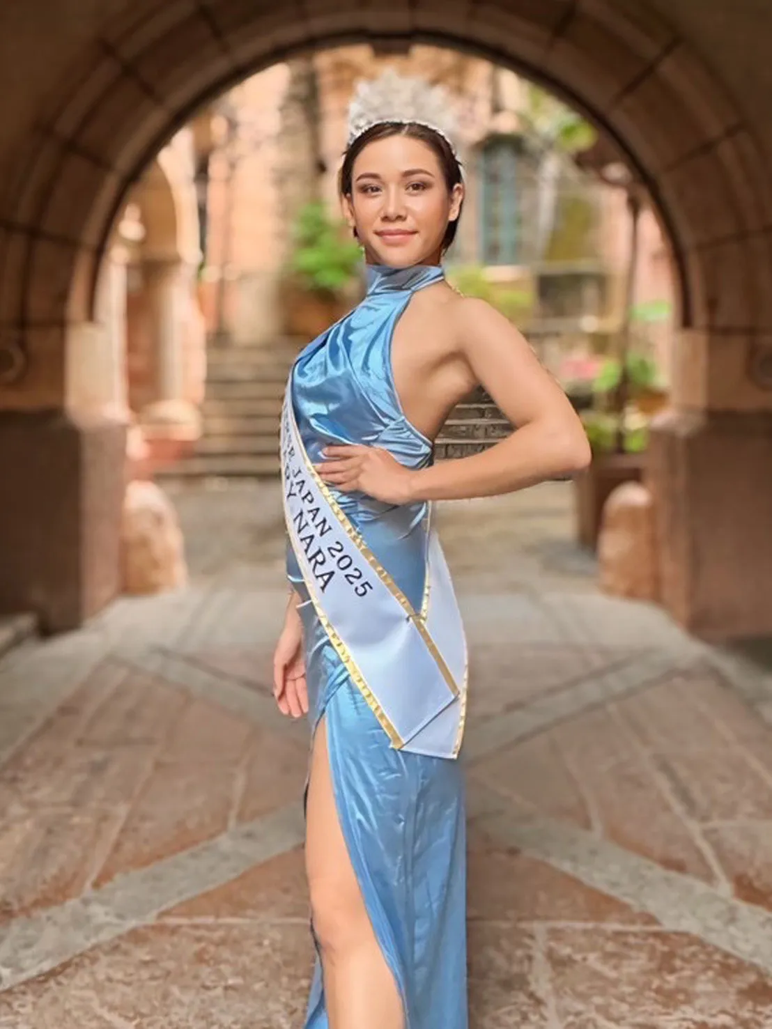ミス・ユニバース奈良代表・鷺岡シルバメアリーさん「歌手になると共に芸能事務所を作り上げたい」