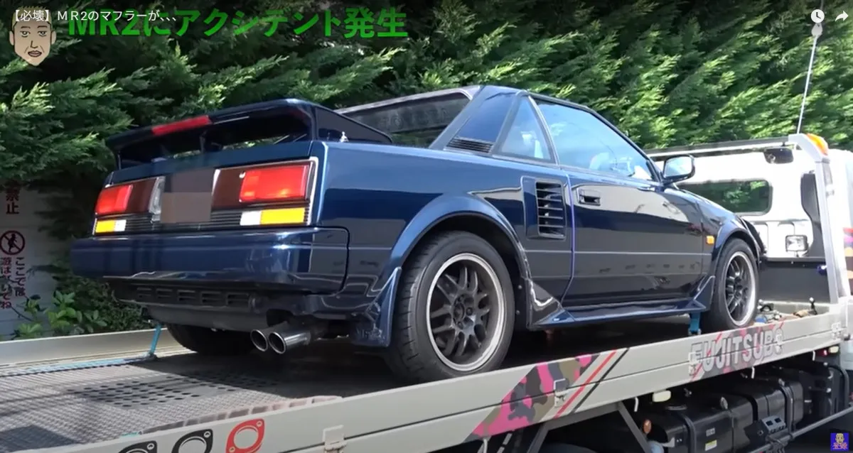 元ロンブー田村亮、愛車の36年前・トヨタ“名車”3度目トラブル報告　修理スタッフ驚き「これはやばい」