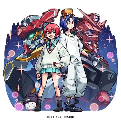 【ガンダム ジークアクス】モンスト絵柄に大反響　シイコさん、マチュ＆シュウジに「絶対欲しい」「よく見たら奥に」