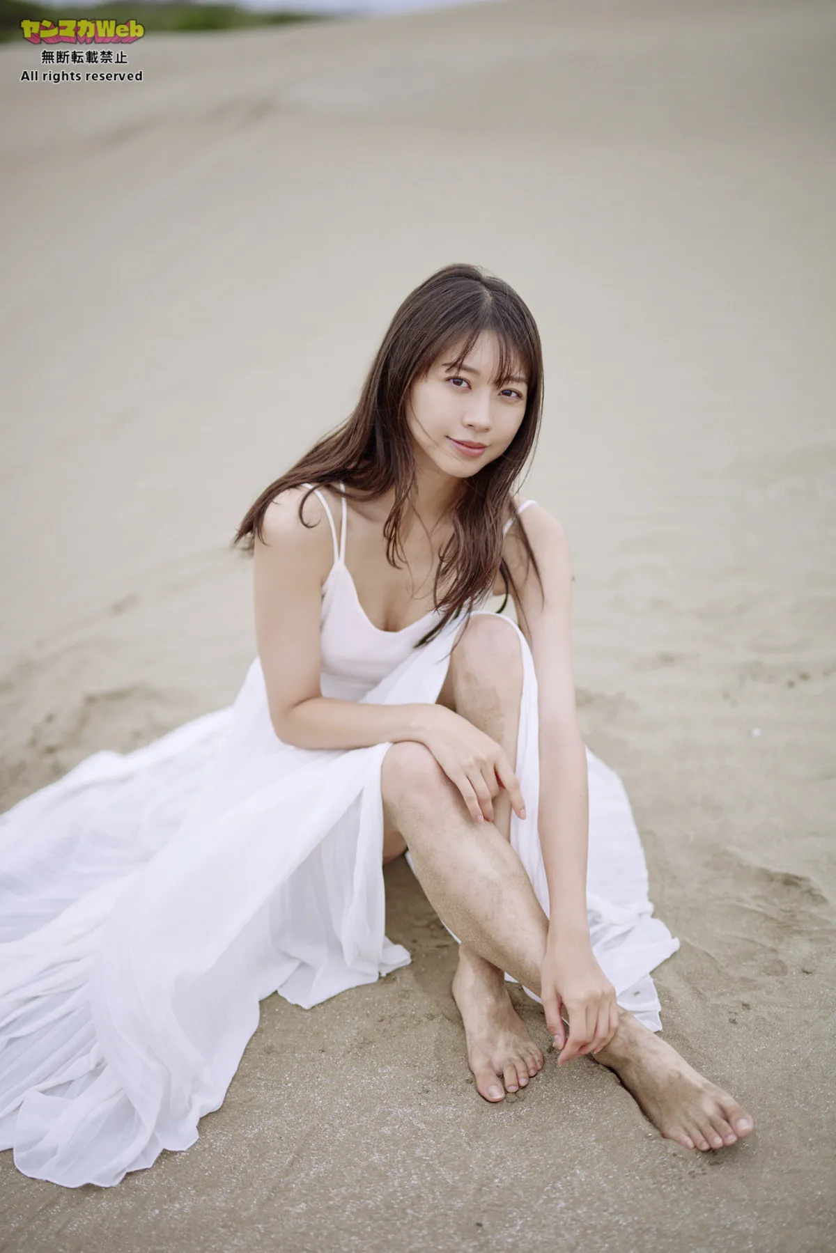 モー娘。牧野真莉愛、『ヤンマガ』未公開カット公開　オトナの色香をまとったスレンダーボディ披露