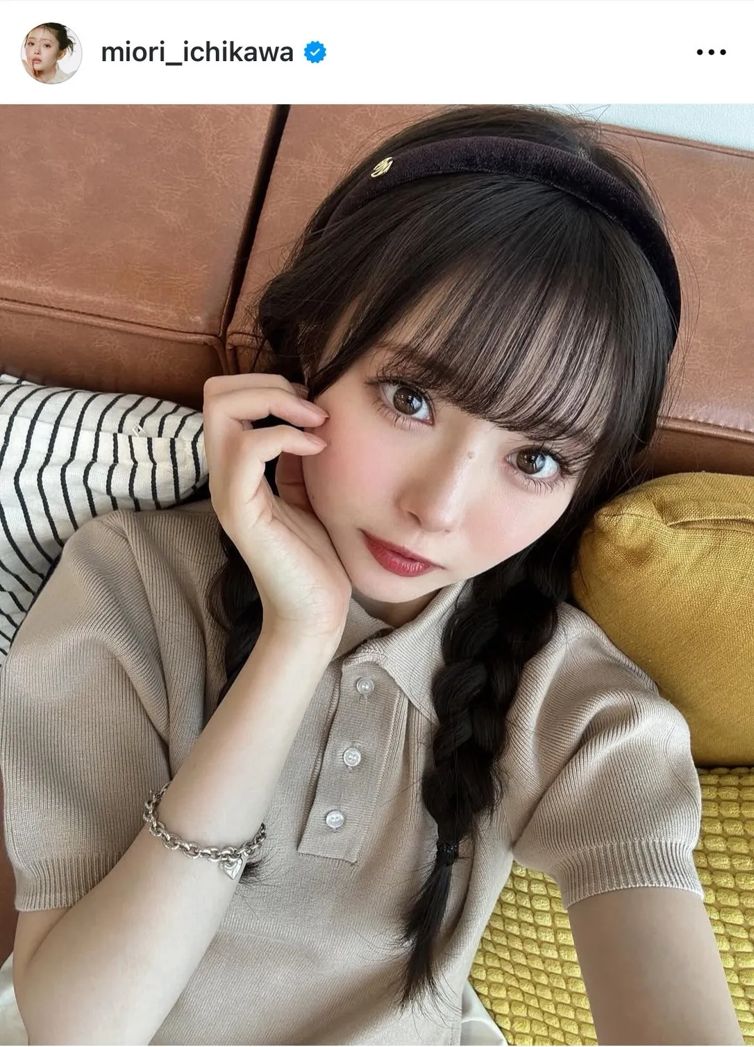 “フレッシュレモン”市川美織、イメチェン新ヘア「透明感すご！」「いい女すぎる」