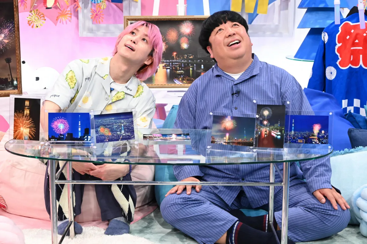 Snow Man佐久間大介&バナナマン日村勇紀、隅田川花火大会の有益情報に大慌て「え!言っちゃダメだよ、マジで」