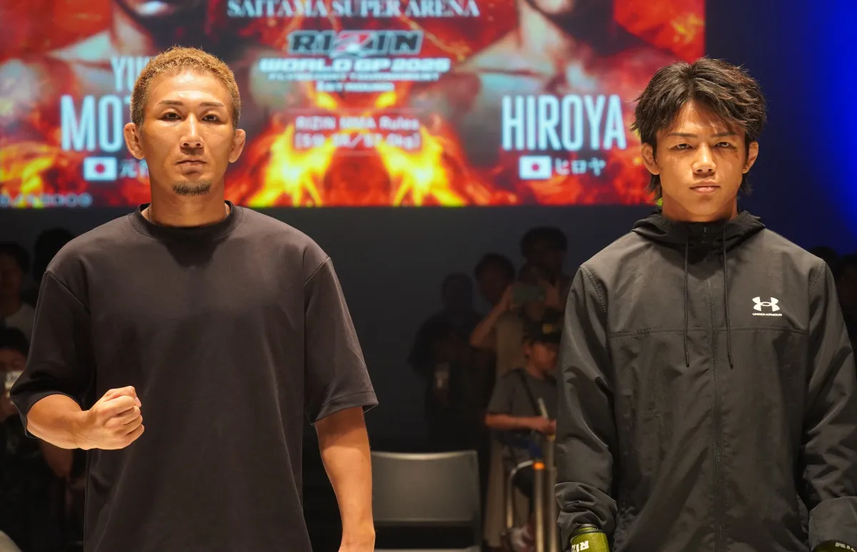 【RIZIN】ヒロヤ「ボコボコにします」元谷友貴「やってみぃや」前哨戦で熱いバチバチ