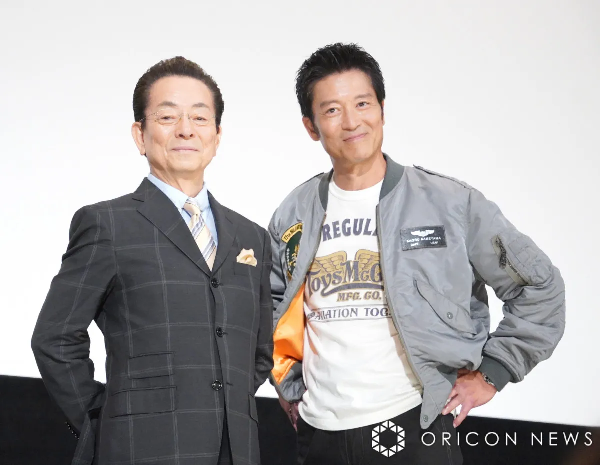 『相棒』水谷豊＆寺脇康文、17年ぶり凱旋「ただいま！」　会場大歓声「右京さーん！」「薫ちゃーん！」