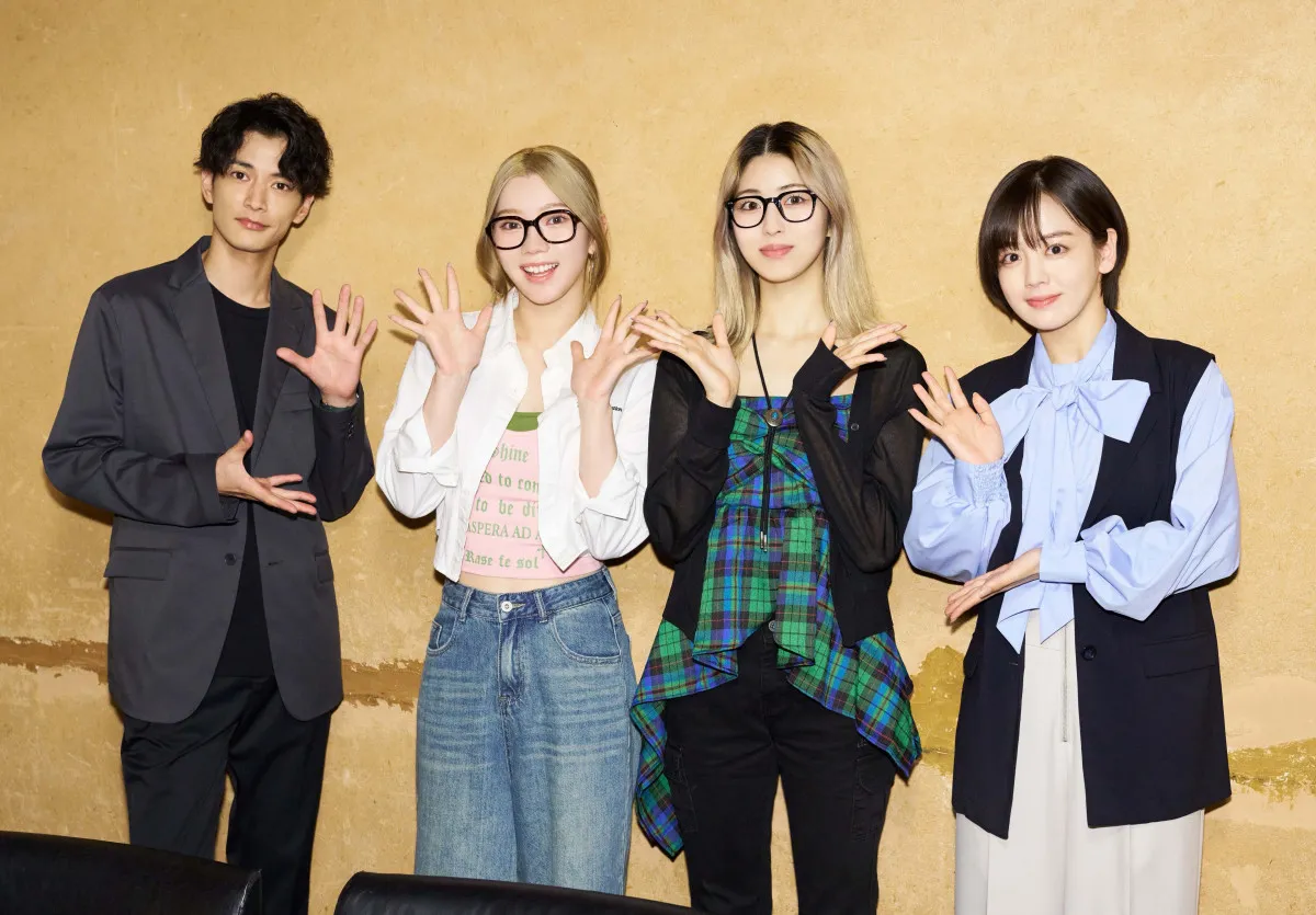 IS:SUE・YUUKI&RINO、主題歌担当『恋愛禁止』撮影現場訪問「刺激をいただきました」