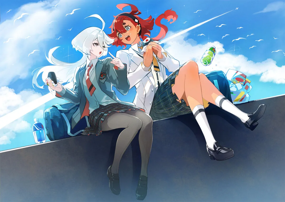 『ガンダム 水星の魔女』青春フロンティア最新話公開　制服姿のニカさん登場！スレッタと同級生