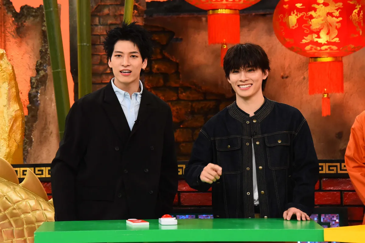 JO1金城碧海＆川西拓実、関西グルメのクイズに挑戦「リベンジさせてもらいたいです！」