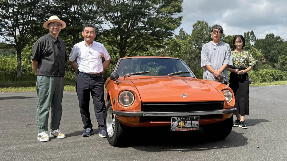 “F1ブームの立役者”中嶋悟、“初愛車”である56年前の日産“名車”の現在の価格に驚き「あー、そー！」