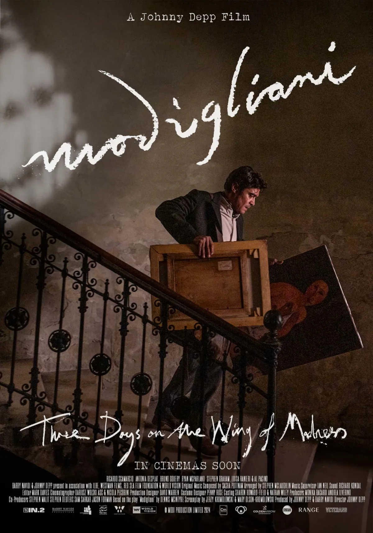 ジョニー・デップ、30年ぶりの監督作『モディリアーニ！』2026年1月16日公開