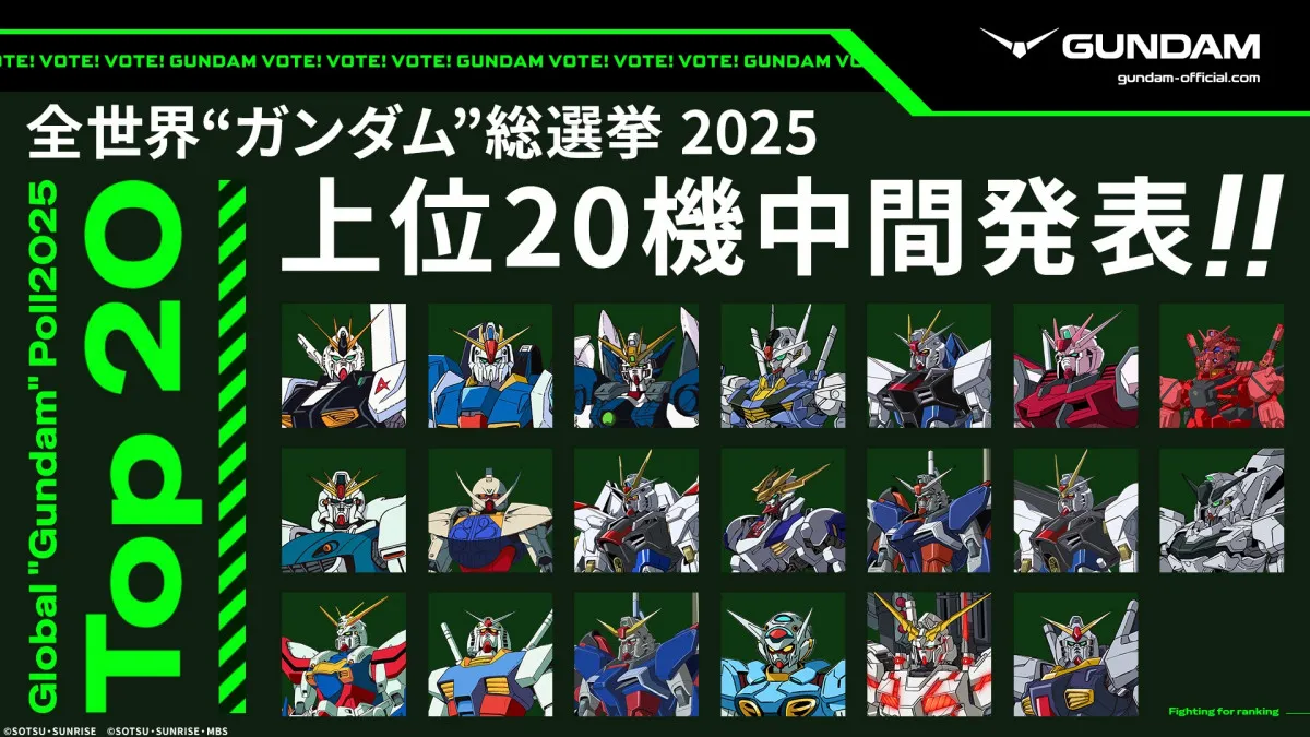全世界『ガンダム』総選挙の中間結果発表！　林原めぐみの推しは？長文コメント「せめて宇宙をみせてあげたかった」