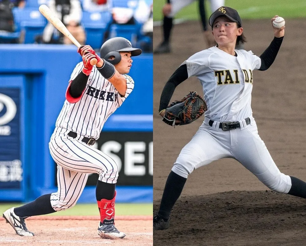 “侍ジャパン女子代表エース”と“六大学三冠王”の運命が交錯した「始球式」　約10年ぶりの“空振り”で送りあったエール