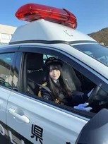 #ババババンビ・小鳥遊るい、地元三重の鳥羽警察署で一日警察署長に 「私の号令に合わせてパトカーや白バイが一斉に動く出動申告は、人生で初めての体験ですごくワクワクしました！」